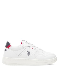 Sneakersy U.S. Polo Assn. DENNY004 Biały ze sklepu eobuwie.pl w kategorii Buty sportowe dziecięce - zdjęcie 182051464