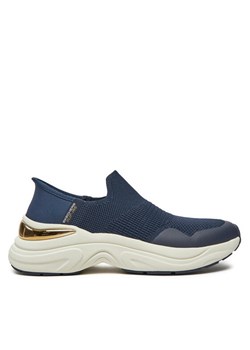 Sneakersy Skechers Rosalind 177586/NVY Granatowy ze sklepu eobuwie.pl w kategorii Buty sportowe damskie - zdjęcie 182051474