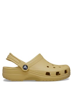 Klapki Crocs Classic Kids Clog T 206990 Brązowy ze sklepu eobuwie.pl w kategorii Klapki dziecięce - zdjęcie 182051504