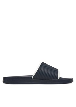 Klapki Calvin Klein Jeans Slide Rubber Neoprene Text YM0YM01234 Granatowy - id: 0000304825262 - marki Calvin Klein - 182051573 Klapki Calvin Klein Jeans Slide Rubber Neoprene Text YM0YM01234 Granatowy ze sklepu eobuwie.pl w kategorii Klapki męskie - zdjęcie 182051573