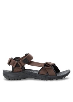 Sandały Jack Wolfskin Lakewood Ride Sandal M 4019021 Brązowy ze sklepu eobuwie.pl w kategorii Sandały męskie - zdjęcie 182051671