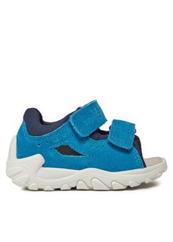 Sandały Superfit 1-000036-8400 M Niebieski ze sklepu eobuwie.pl w kategorii Sandały dziecięce - zdjęcie 182051782