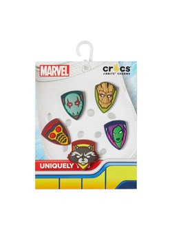 Ozdoba do butów Crocs Jibbitz Guardians Of The Galaxy 5pck 10011468 Kolorowy ze sklepu eobuwie.pl w kategorii Breloki - zdjęcie 182051881