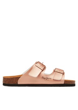 Klapki Pepe Jeans PLS90621 Złoty - id: 0000304741999 - marki Pepe Jeans - 182052001 Klapki Pepe Jeans PLS90621 Złoty ze sklepu eobuwie.pl w kategorii Klapki damskie - zdjęcie 182052001