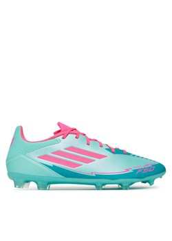 Buty do piłki nożnej adidas F50 League Messi Firm/Multi-Ground IH0928 Turkusowy ze sklepu eobuwie.pl w kategorii Buty sportowe męskie - zdjęcie 182052101