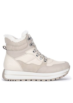 Sneakersy Rieker N4002-60 Beżowy ze sklepu eobuwie.pl w kategorii Buty sportowe damskie - zdjęcie 182052150