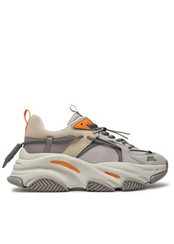Sneakersy Steve Madden Vault 2 SM11003461 Szary ze sklepu eobuwie.pl w kategorii Buty sportowe damskie - zdjęcie 182052303