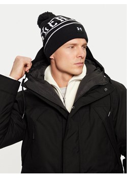 Czapka Under Armour M Halftime Pom Beanie 1386634-001 Czarny ze sklepu eobuwie.pl w kategorii Czapki zimowe męskie - zdjęcie 182052343