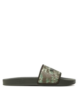 Klapki The North Face M Base Camp Slide Iii NF0A4T2RIYL1 Zielony ze sklepu eobuwie.pl w kategorii Klapki męskie - zdjęcie 182052540