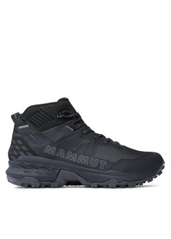 Trekkingi Mammut Sertig II Mid Gtx GORE-TEX 3030-04830-0001-1080 Czarny ze sklepu eobuwie.pl w kategorii Buty trekkingowe męskie - zdjęcie 182052642