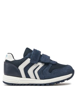 Sneakersy Geox B Alben Boy B453CA 02214 C4211 S Granatowy ze sklepu eobuwie.pl w kategorii Buty sportowe dziecięce - zdjęcie 182052674