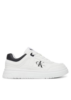 Sneakersy Calvin Klein Jeans Low Cut Lace-Up Sneaker V3X9-82090-1355 M Biały ze sklepu eobuwie.pl w kategorii Buty sportowe dziecięce - zdjęcie 182052720