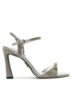 Sandały Steve Madden Chanter SM11003439-04004-968 Srebrny ze sklepu eobuwie.pl w kategorii Sandały damskie - zdjęcie 182052791