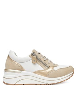 Sneakersy Remonte D0T01-80 Beżowy ze sklepu eobuwie.pl w kategorii Buty sportowe damskie - zdjęcie 182052821