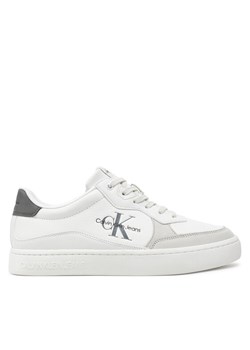 Sneakersy Calvin Klein Jeans Classic Cupsole Low Lth Ml YM0YM00885 Biały ze sklepu eobuwie.pl w kategorii Buty sportowe męskie - zdjęcie 182053062