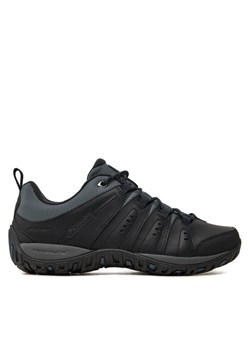 Trekkingi Columbia Woodburn II Waterproof 1553001 Szary ze sklepu eobuwie.pl w kategorii Buty trekkingowe męskie - zdjęcie 182053182