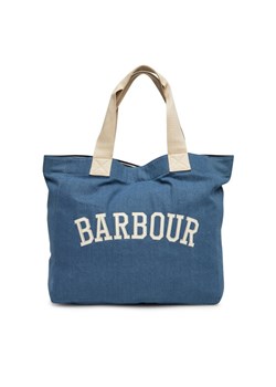 Torebka Barbour Emily Denim Tote Bag LBA0472BL31 Niebieski ze sklepu eobuwie.pl w kategorii Torby Shopper bag - zdjęcie 182053203