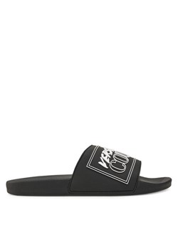 Klapki Versace Jeans Couture 78YA3SQ3 Czarny ze sklepu eobuwie.pl w kategorii Klapki męskie - zdjęcie 182053533