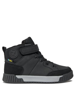 Trapery ZigZag Aintam Kids Boot WP Z234120 Czarny ze sklepu eobuwie.pl w kategorii Buty zimowe dziecięce - zdjęcie 182053624