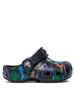 Klapki Crocs Classic Dino Clog T 208303 Granatowy ze sklepu eobuwie.pl w kategorii Klapki dziecięce - zdjęcie 182053700