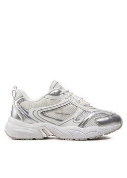 Sneakersy Calvin Klein Jeans Retro Tennis Low Lace Mh Ml Mtl YW0YW01463 Biały ze sklepu eobuwie.pl w kategorii Buty sportowe damskie - zdjęcie 182053843
