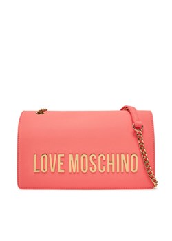 Torebka LOVE MOSCHINO JC4192PP1MKD0464 Koralowy ze sklepu eobuwie.pl w kategorii Kopertówki - zdjęcie 182054004