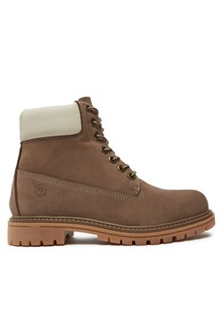 Trapery Lumberjack River 2 SWH6901-001-D01 Brązowy ze sklepu eobuwie.pl w kategorii Workery damskie - zdjęcie 182054074