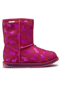 Śniegowce EMU Australia Rainbow Unicorn Brumby K12373 Różowy ze sklepu eobuwie.pl w kategorii Buty zimowe dziecięce - zdjęcie 182054123