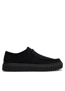 Mokasyny Clarks Torhill Lo 26172019 Czarny ze sklepu eobuwie.pl w kategorii Półbuty męskie - zdjęcie 182054270