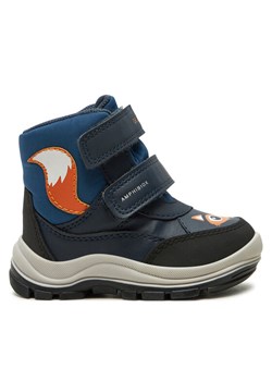 Śniegowce Geox B Flanfil Boy B Abx B463VB 054FU CF44K M Granatowy ze sklepu eobuwie.pl w kategorii Buty zimowe dziecięce - zdjęcie 182054293