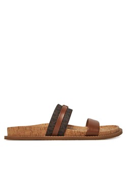 Klapki MICHAEL Michael Kors Mandy 40S5MAFS3L Brązowy - id: 0000305217851 - marki Michael Michael Kors - 182054383 Klapki MICHAEL Michael Kors Mandy 40S5MAFS3L Brązowy ze sklepu eobuwie.pl w kategorii Klapki damskie - zdjęcie 182054383
