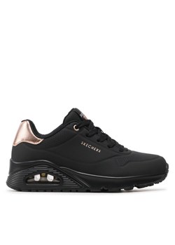 Sneakersy Skechers Golden Air 177094/BBK Czarny ze sklepu eobuwie.pl w kategorii Buty sportowe damskie - zdjęcie 182054504