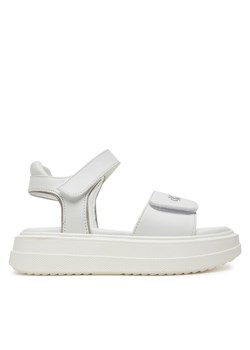 Sandały Calvin Klein Jeans V3A2-82047-1013X M Biały ze sklepu eobuwie.pl w kategorii Sandały dziecięce - zdjęcie 182054534