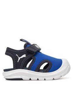 Sandały Puma Puma Fun Racer Sandal V Inf 400585 02 Granatowy ze sklepu eobuwie.pl w kategorii Sandały dziecięce - zdjęcie 182054551