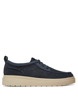 Półbuty Clarks Polden Moc 26180866 Granatowy ze sklepu eobuwie.pl w kategorii Półbuty męskie - zdjęcie 182054563