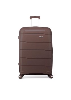 Walizka średnia Semi Line T5792-2 Brązowy ze sklepu eobuwie.pl w kategorii Walizki - zdjęcie 182054691