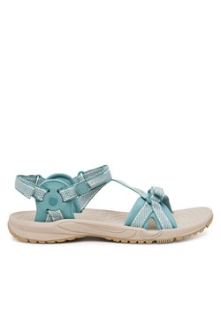 Sandały Jack Wolfskin Lakewood Ride Sandal M 4019041 Turkusowy ze sklepu eobuwie.pl w kategorii Sandały damskie - zdjęcie 182054702