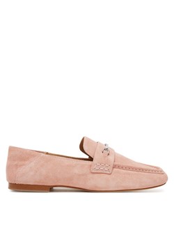 Lordsy MICHAEL Michael Kors Lena Loafer 40S5LEFP1S Różowy ze sklepu eobuwie.pl w kategorii Lordsy damskie - zdjęcie 182054833