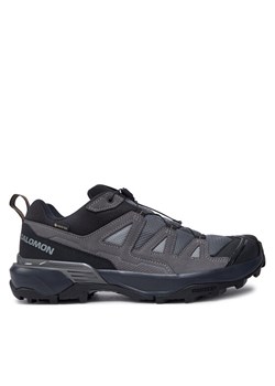 Sneakersy Salomon X Ultra 360 Leather Gore-Tex L47571400 Szary ze sklepu eobuwie.pl w kategorii Buty sportowe męskie - zdjęcie 182054863