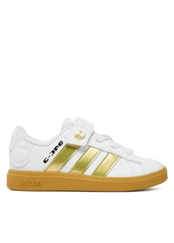 Sneakersy adidas Star Wars Grand Court 2.0 IH1135 Biały ze sklepu eobuwie.pl w kategorii Buty sportowe dziecięce - zdjęcie 182055113