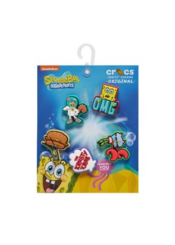 Ozdoba do butów Crocs Jibbitz Spongebob 5pck 10010012 Kolorowy ze sklepu eobuwie.pl w kategorii Breloki - zdjęcie 182055140