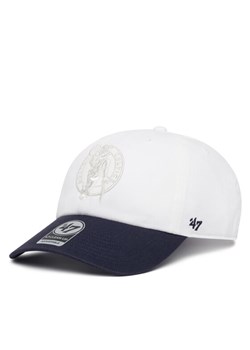 Czapka z daszkiem 47 Brand NBA Boston Celtics '47 x Tommy Hilfiger Courtside '47 Clean Up THCCU172GWL Biały ze sklepu eobuwie.pl w kategorii Czapki z daszkiem męskie - zdjęcie 182055152