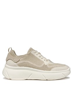 Sneakersy Geox D Nebula 2.0 X D55NHA 09T22 C6738 Beżowy ze sklepu eobuwie.pl w kategorii Buty sportowe damskie - zdjęcie 182055301