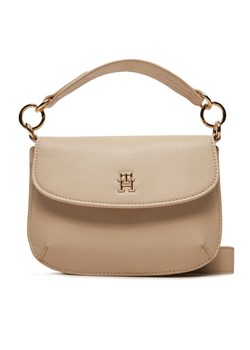 Torebka Tommy Hilfiger Chic Crossover AW0AW16686 Beżowy ze sklepu eobuwie.pl w kategorii Torebki damskie - zdjęcie 182055444