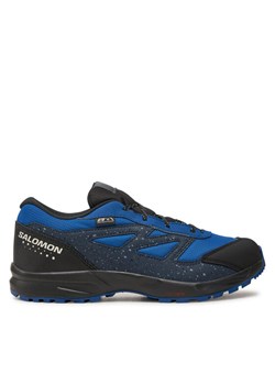 Trekkingi Salomon Outway Climasalomon™ Waterproof L47561500 Granatowy ze sklepu eobuwie.pl w kategorii Buty trekkingowe dziecięce - zdjęcie 182055652