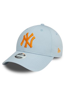 Czapka z daszkiem New Era League Essential 9Forty New York Yankees 60595165 Błękitny ze sklepu eobuwie.pl w kategorii Czapki z daszkiem damskie - zdjęcie 182055661