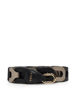 Pasek Damski Furla WK00297 BX3175 TON00 Czarny ze sklepu eobuwie.pl w kategorii Paski damskie - zdjęcie 182055754