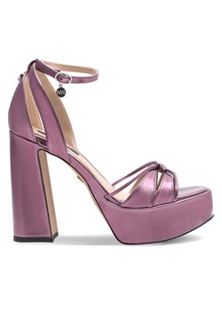 Sandały Nine West Aahida ZL23002CC Fioletowy ze sklepu eobuwie.pl w kategorii Sandały damskie - zdjęcie 182055910
