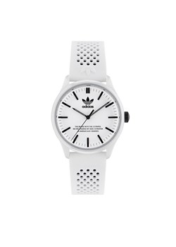 Zegarek adidas Originals Code One Ceramic Watch AOSY23030 Biały ze sklepu eobuwie.pl w kategorii Zegarki - zdjęcie 182056250