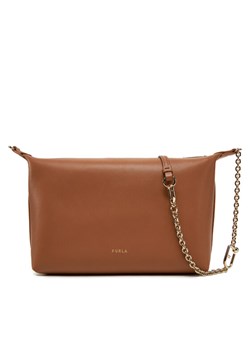Torebka Furla WE00662 BX3104 RY000 Brązowy ze sklepu eobuwie.pl w kategorii Listonoszki - zdjęcie 182056251